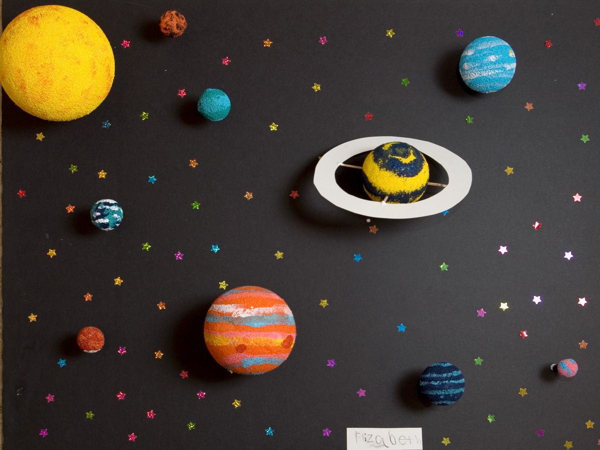 Classroom Solar System Project - Ashleigh's Education Journey