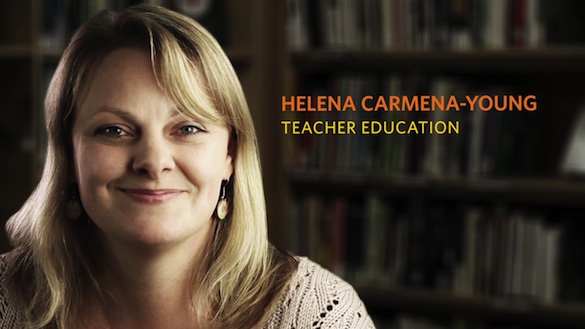 Helena Carmena-Young is preparing to launch the first Academy first coursework offering on iTunesU. iTunes