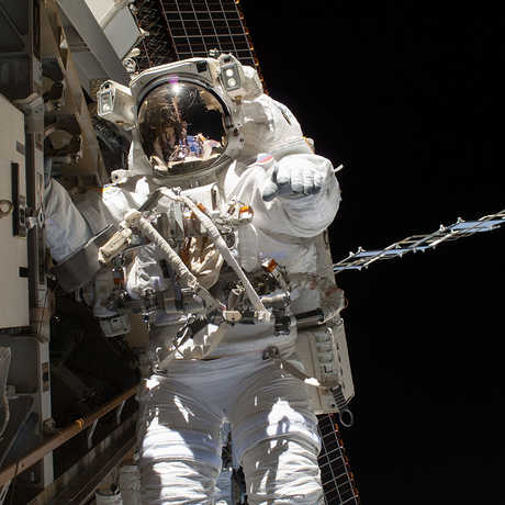 Astronaut spacewalk