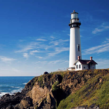 Pigeon Point Lighthouse in Pescadero, CA