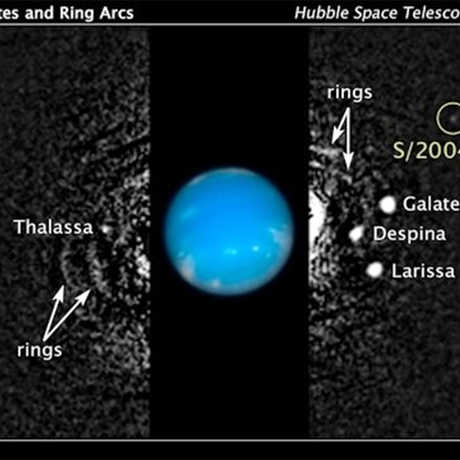 Neptune moon - Credit NASA ESA MShowalter SETI