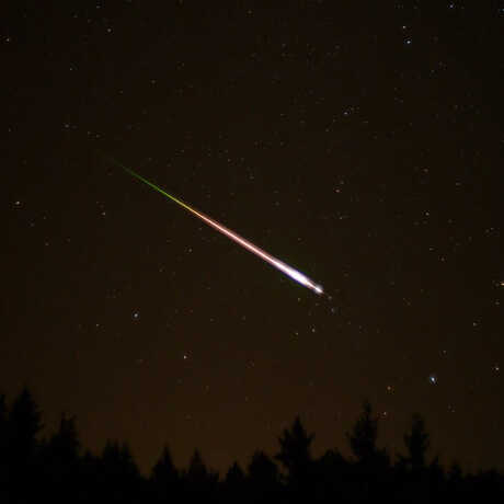 Lyrid meteor shower 