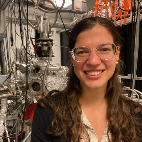 Dr. Jenny Bergner of UC Berkeley studies the chemistry of newborn stellar systems.