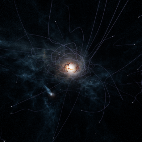 Milky Way’s evolution in reverse, spanning three billion years