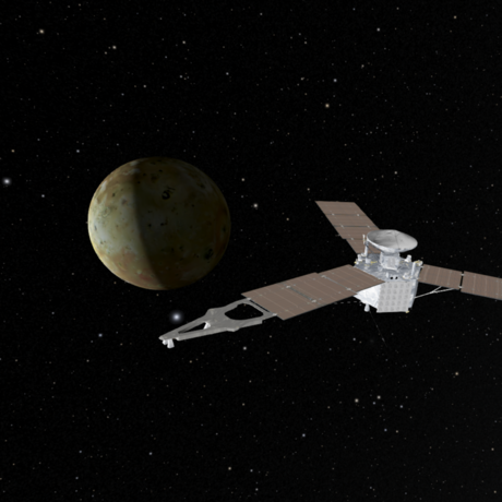 Juno and Io in OpenSpace