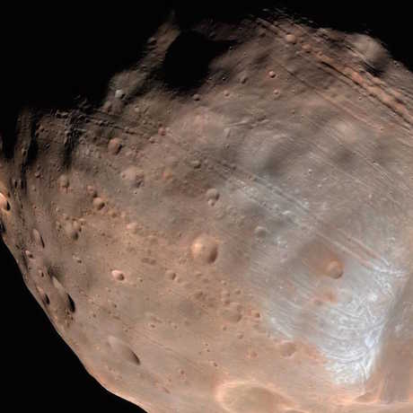 Phobos, NASA/JPL-Caltech/University of Arizona