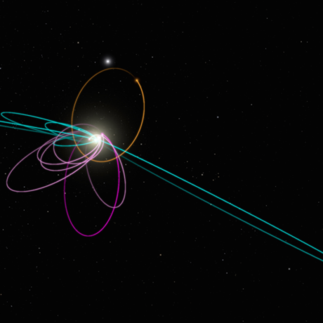 Orbit of Planet Nine, Caltech