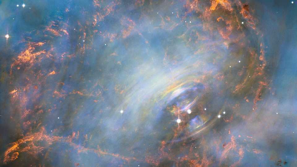 the Crab Nebula, NASA and ESA