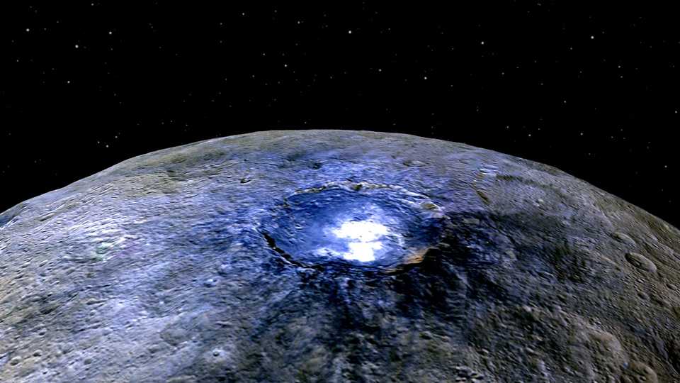 Occator crater on Ceres, NASA/JPL-Caltech/UCLA/MPS/DLR/IDA