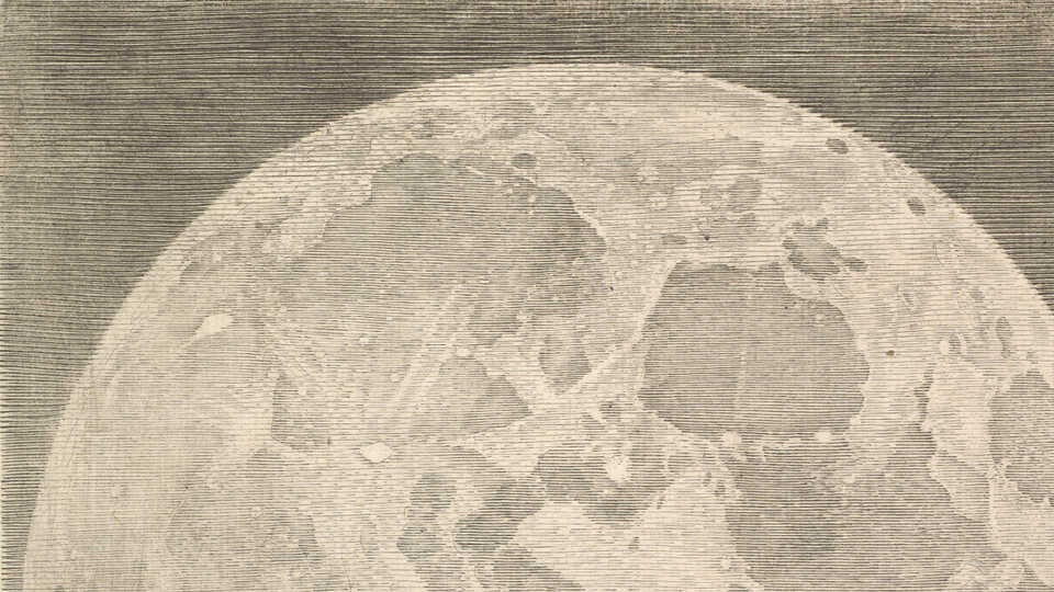 Full Moon drawing