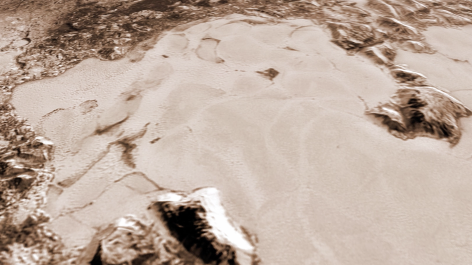 Dunes on Pluto?