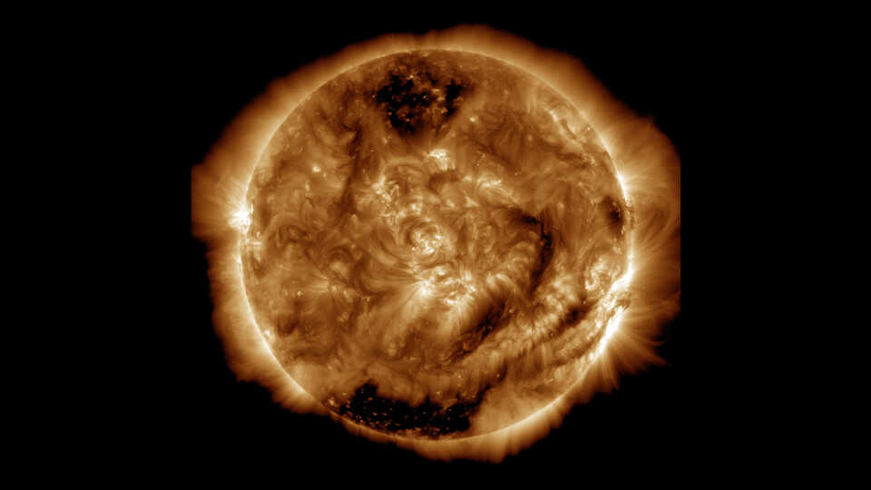 100 millionth image of the Sun from NASA's Solar Dynamics Observatory or SDO